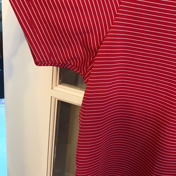 Houston Rockets SS Antigua Polo Red & White - Picture 7 of 9